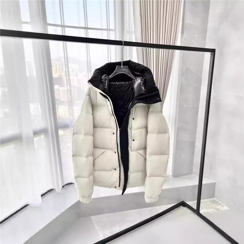 Dustproof Bag Version m Brand Madeira down Jacket Black Warrior Zipper Hooded Unisex Jacket