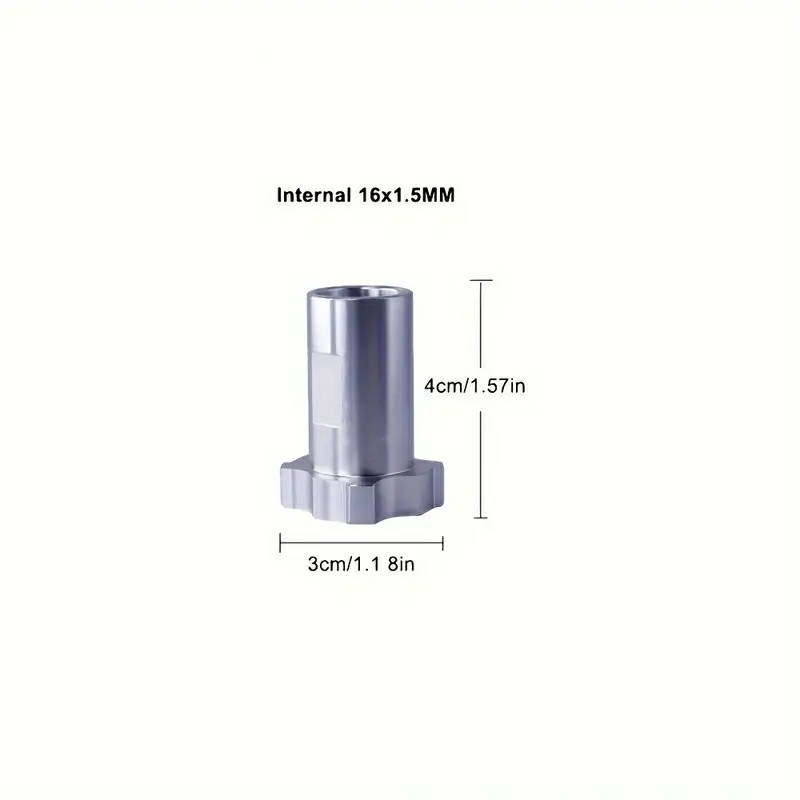 실버 16*1.5 내부 치아 커넥터