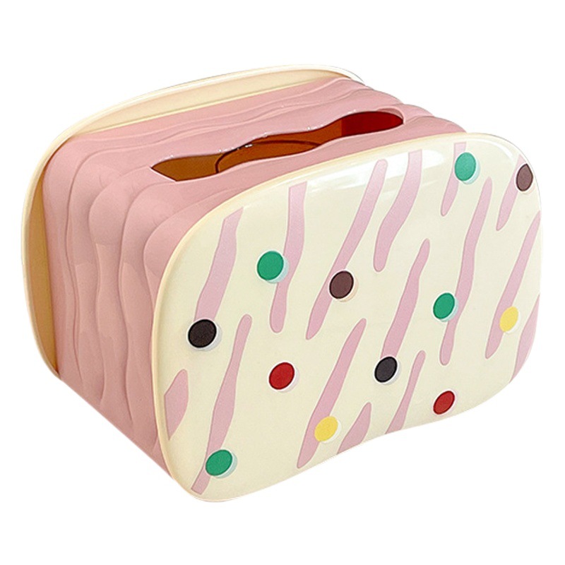 Creativo simple caja de pañuelos de primavera baño sala de estar dormitorio moda personalizada caja de pañuelos de escritorio mesa de café caja de pañuelos