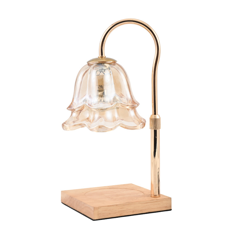 Lámparas de cera de fusión de Suzhou Lámparas de cabecera del dormitorio retro francesa Decoraciones del hogar Lámparas de atmósfera Lámparas de escritorio de aroma sin fuego