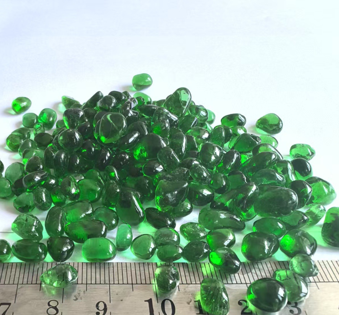 [6-9m green beads] 250g