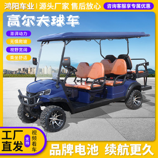 Golf Cart Off-Road Electric Tourist Attraction Hotel Real Estate Viewing Sales Office Tourist Shuttle Golf Cart