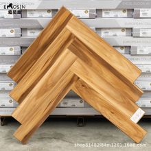 强化人字拼拼花复合木地板防潮家装酒店封蜡环保直销地板复古风