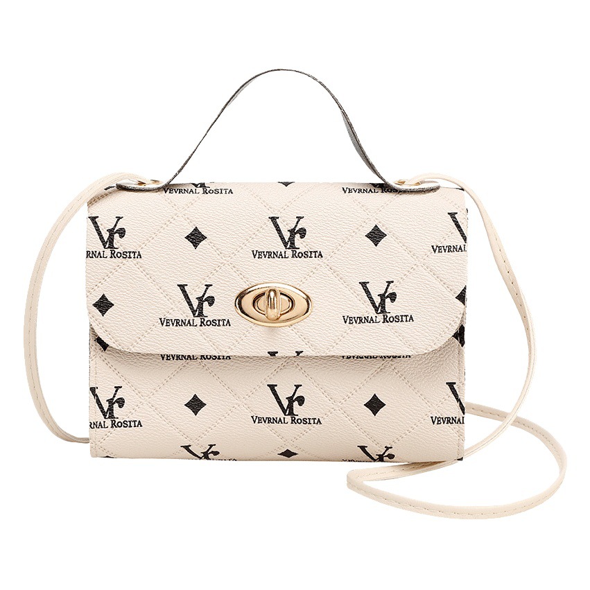 Moda impresa pequeña bolsa cuadrada 2023 nuevo bolso de las mujeres Bolsa de Comercio Exterior bolso de hombro crossbody de las mujeres