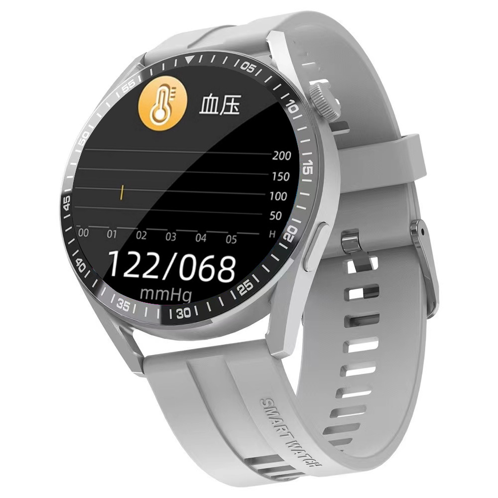 Top version silver silicone [dragon dial + offline payment + message push + super long standby]