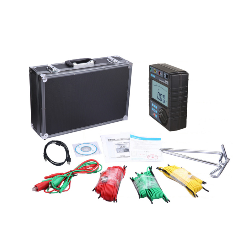 ETCR3000接地电阻表 数字接地电阻表 广州铱泰接地电阻测试仪