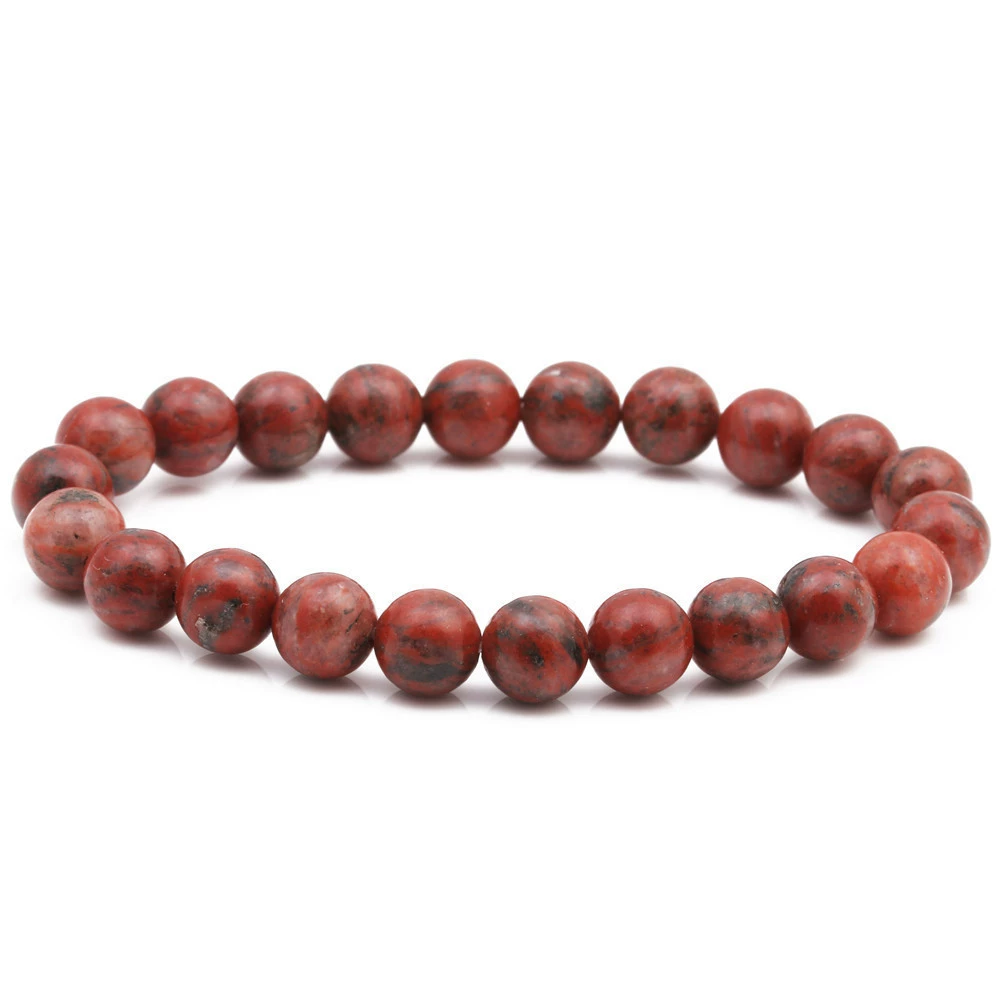 Agate бусирован bracelet? - need translation: Агатовая бусы браслет, 8 мм круглые бусины, европейский стиль, легковесный оптовый аксессуар