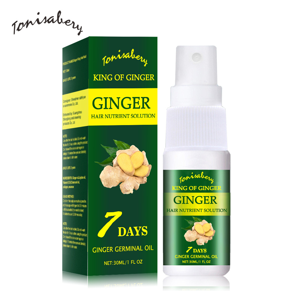 TONISABERY30ML King Nutrition Old Ginger Nährende Flüssigkeit Pflanzenhaarpflege Ätherisches Öl_voghion.com
