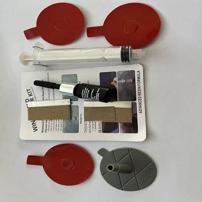 Factory direct auto glass repair tool cross-border windshield crack quick glass repair liquid set (Auto glass repair liquid) - syringe-bag