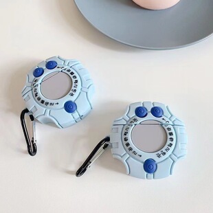Foreign Trade airpods3 Generation Silicone Cartoon Tyranno Machine Headset Protective Cover for Apple Pro2 Cute Soft Rubber Case