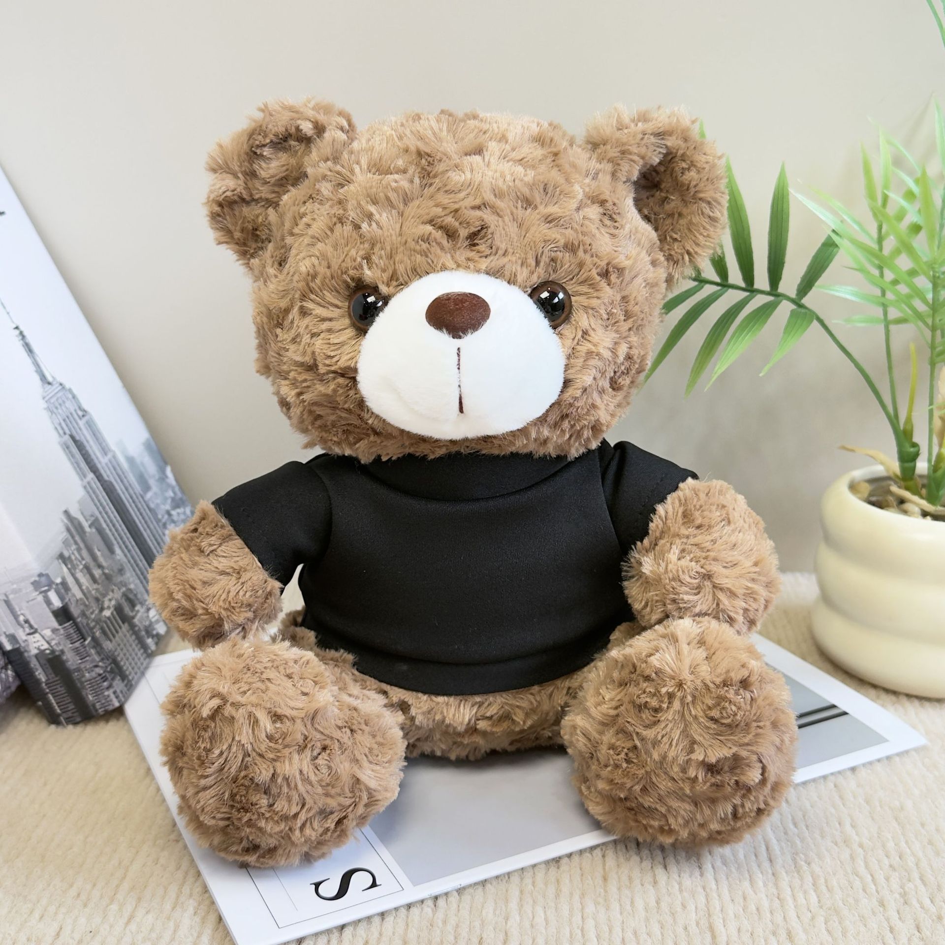 Osos de peluche abrazar osos muñecas muñecas agarrar muñecas regalo para niños impresión LOGO regalo juguetes de peluche