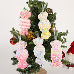 創意的なクリスマスキャンディーのクリスマスツリーは欧米の越境クリスマス装飾道具の祝日の家庭装飾のペンダントを飾ります。