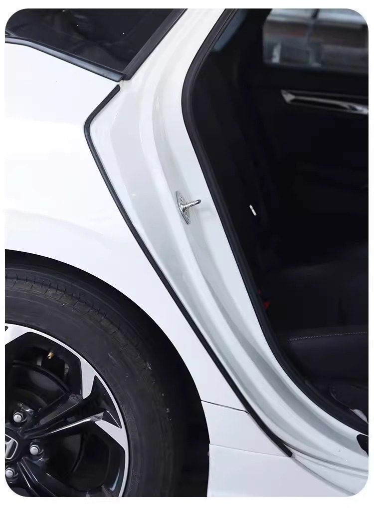 Car A-Pillar B-Pillar C-Pillar Dashboard Front Hood Trunk Seal Strip Door Soundproofing Strip Dustproof Noise Reduction Adhesive Strip