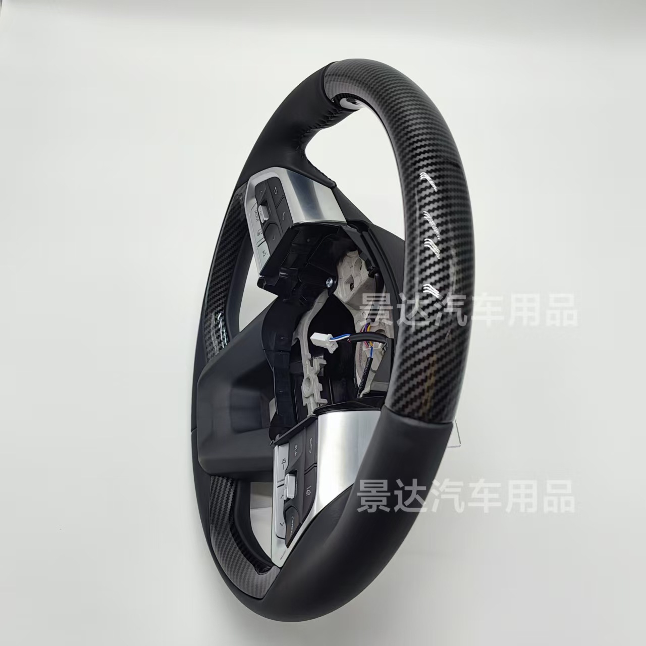 Applicable to Toyota's new LC300 modified steering wheel, Lu Xun Erfa 20 Series 30 Series RongFang RAV4 carbon fiber pattern