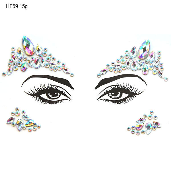 Crystal face sticker ˮü걦ʯ곧