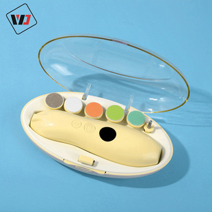 New innovative intelligent LED display baby nail grinder baby nail clippers 400mAh low noise high endurance