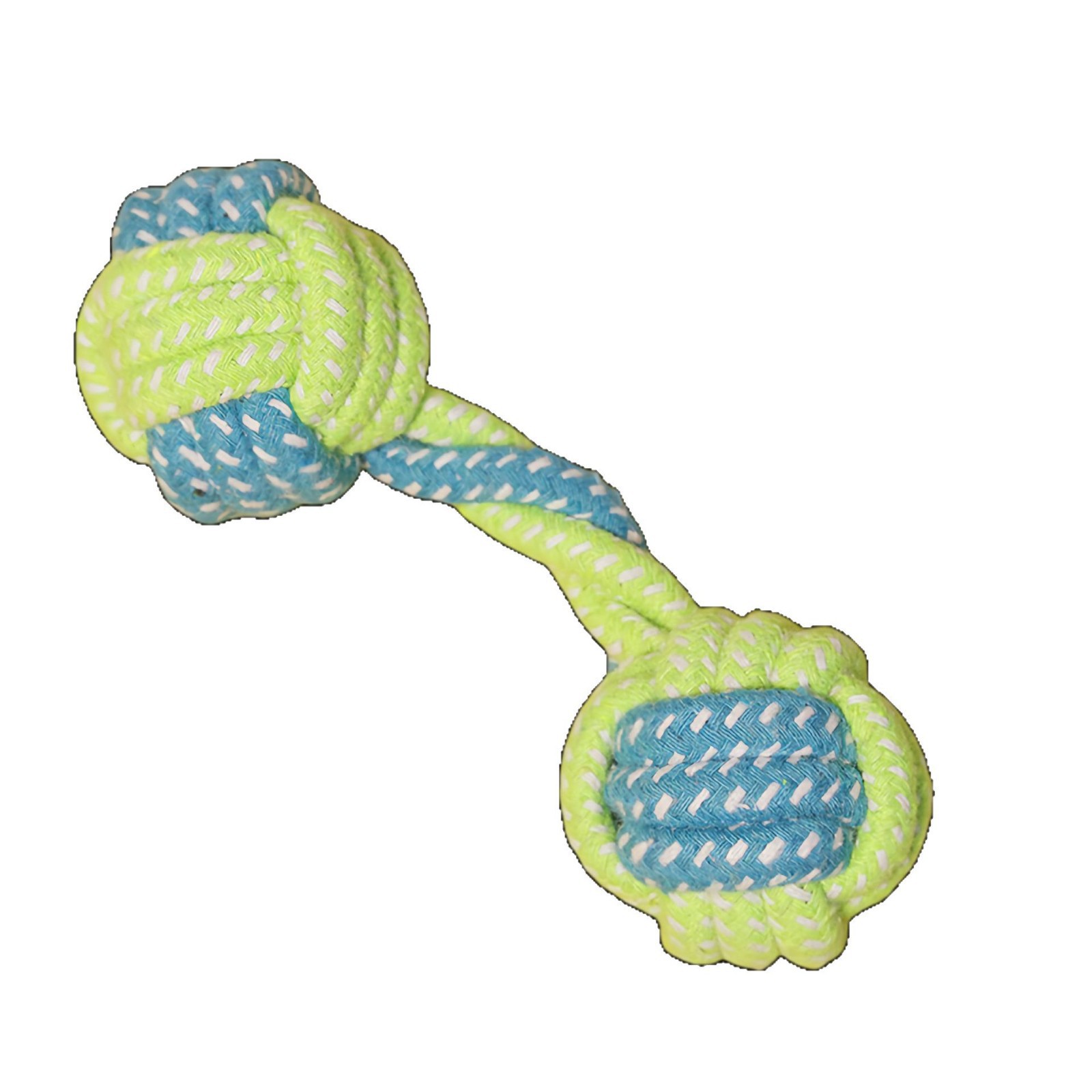 Juego de juguetes para perros y gatos, juguete de cuerda de algodón resistente a mordidas con nudo de bola, juguete para limpiar los dientes, suministros transfronterizos para mascotas, juguetes para perros