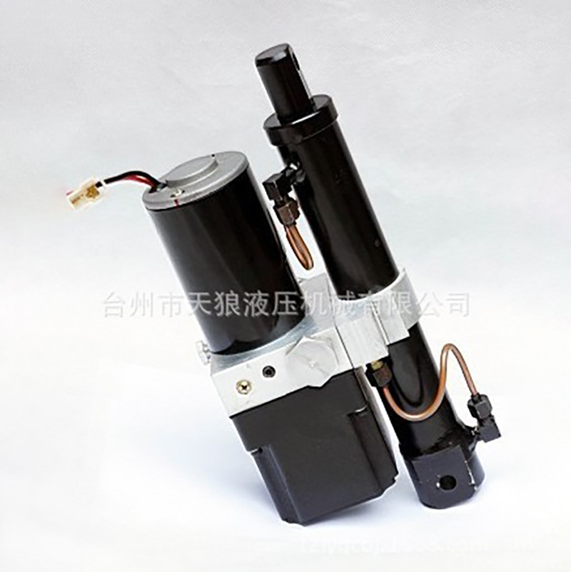 厂家直供 UTV专用液压翻斗车升降机电动拉升杆微型液压单元系统