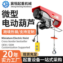 微型电动葫芦220v家用小型吊机提升机1/0.5吨建筑装修升降起重机