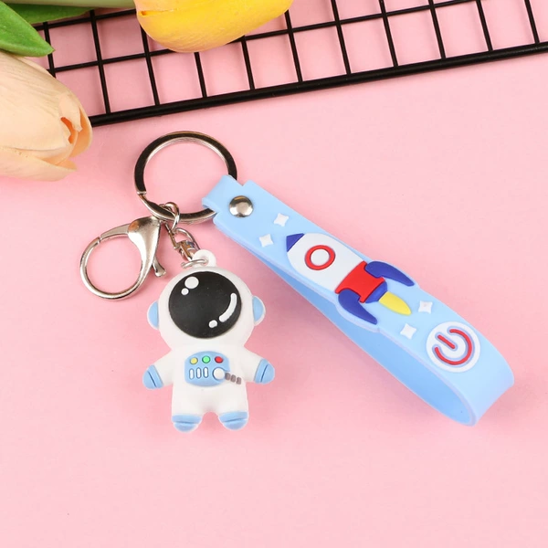S three -dimensional with rope astronaut blue