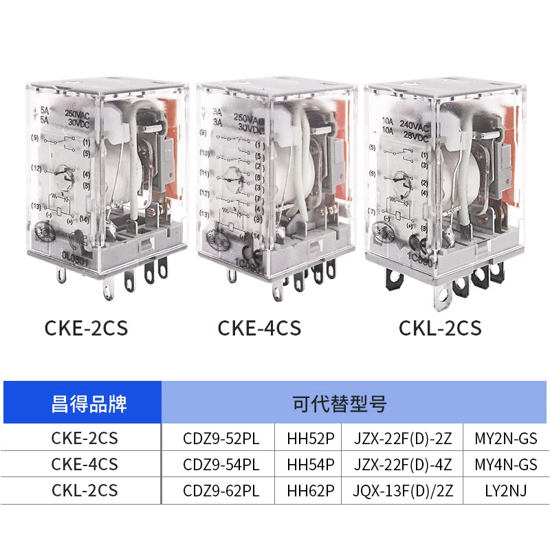 昌得 DC, электромагнитное реле, 220V, 380V, 24V, 12V