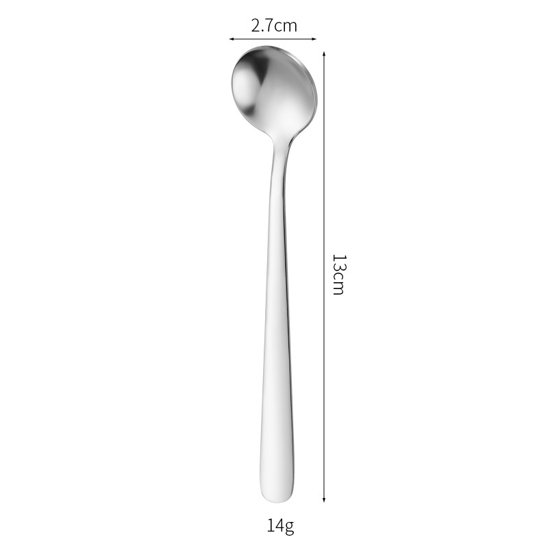 304 ステンレス鋼調味料スプーン家庭用塩スプーンかわいいゴールデン小さなスプーンコーヒー撹拌スプーンアイスクリームスプーン|undefined