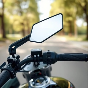 Cross-Border Bicycle Rearview Mirror Motorcycle Electric Vehicle High-Definition Reflector Foldable Rearview Mirror Cycling Accessories
