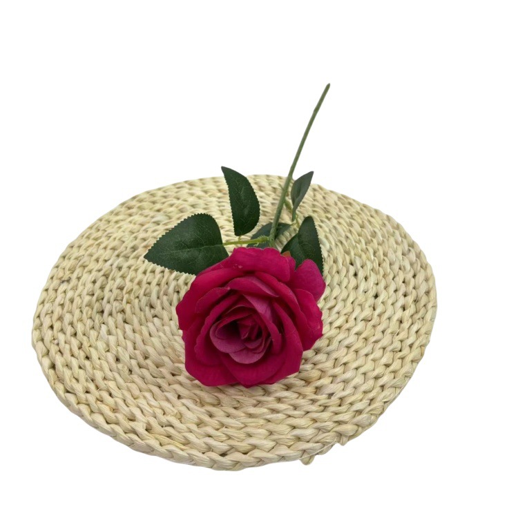 Simulación de flores de rosa de rosa