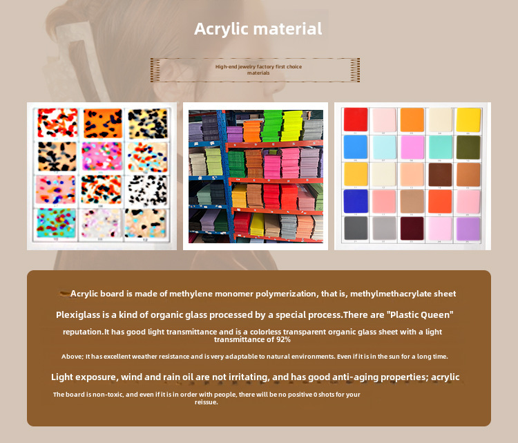 YHJ hair accessories New Design food hairpin peanut avocado acetate hair clip updo shark clip hair grip_voghion.com