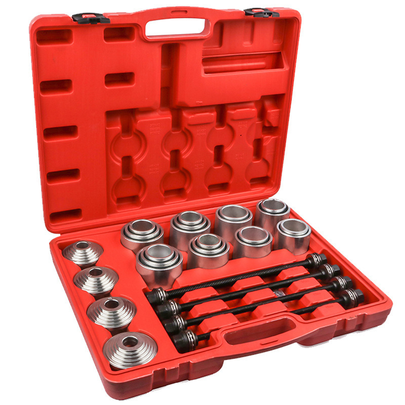 Universal Car Universal Bushing Replacement Tool Rear Axle Lower Arm Bushing Removal (Repair kit) - 28-piece-set-of-full-car-series-bushing-removal-tools