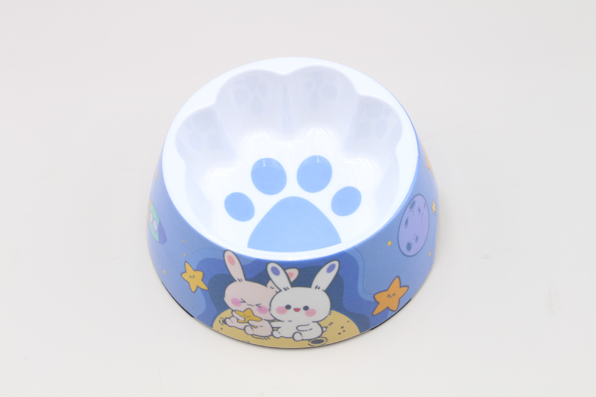 Spot al por mayor gato melamina cuenco alimento para mascotas melamina cuenco para bebés mascotas maceta para gatos cuenco para mascotas personalizado