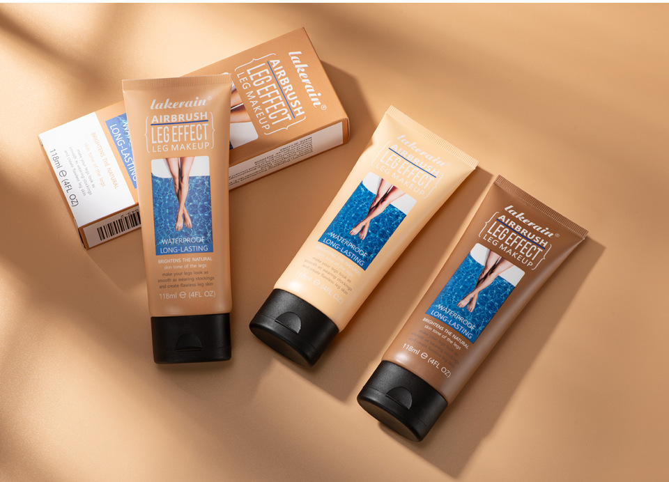 Cross-border lakerain LEG MAKEUP, golden-brown skin tone, leg highlights, leg makeup undefined