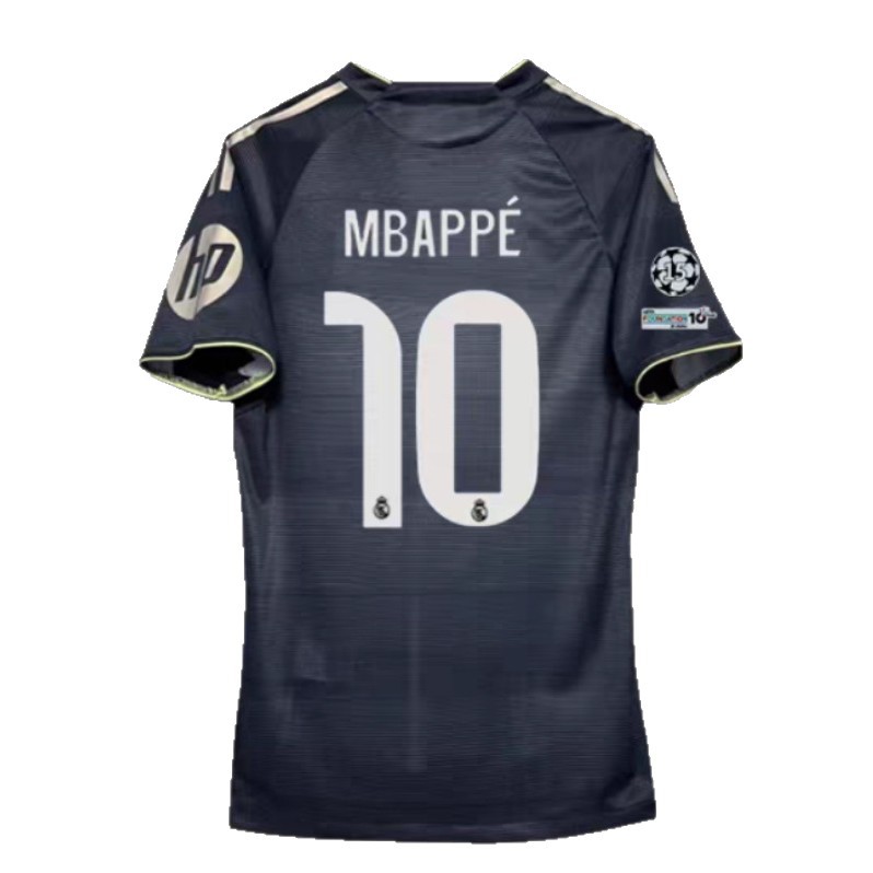 2026 Real Madrid 10 Mbappé 7 Vinicius 5 Bellingham casa y fuera camiseta de dos visitantes