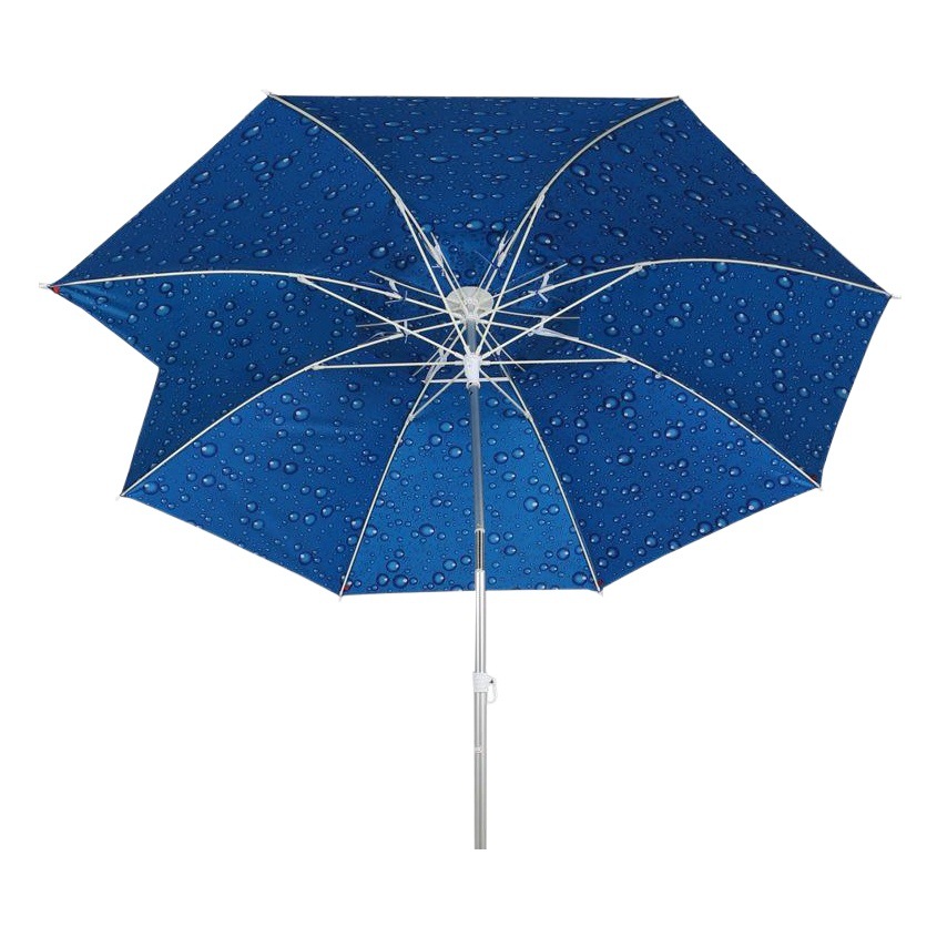 Factory wholesale fishing umbrella 1.8-2.4 double universal folding fishing umbrella rainproof sunshade sunshade