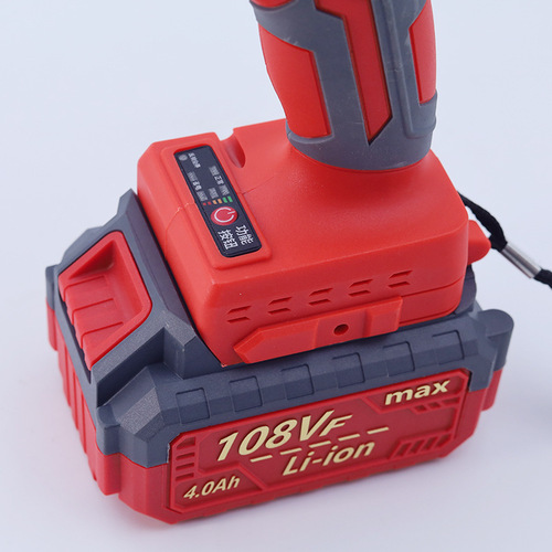 无刷锂电冲击电动扳手充电式大扭力冲击板手架子工业电动风炮钻