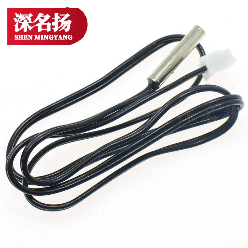 Термистор NTC точность 1% датчик температуры 10K Холодильный кондиционер Зонд холодильника (1 м)