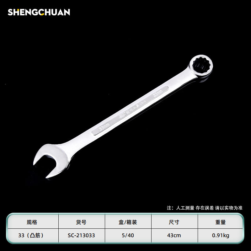 33 mm (costilla convexa)