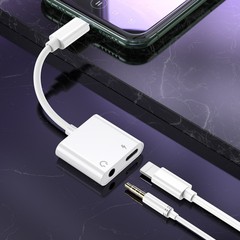 アップルのイヤホンを適用して、携帯電話の配線を3.5mm変換します。