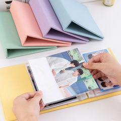 Double-sided card inner page postcard storage loose leaf 3 inches 4 inches 5 inches 6 inches Polaroid photo album collection album idol special