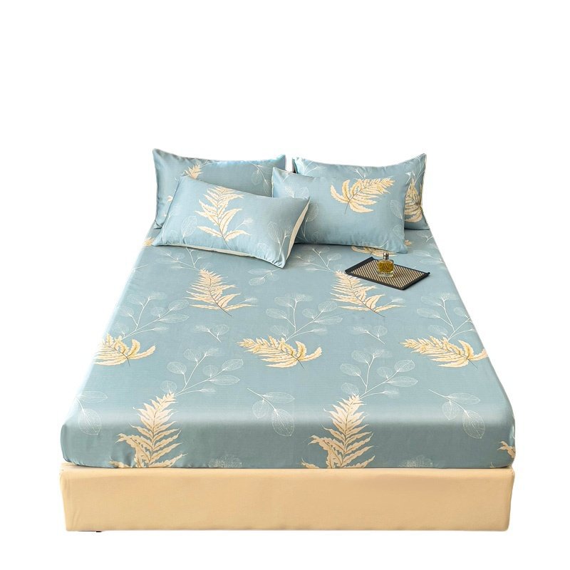 Cama de hielo de verano, cama desnuda de lujo ligera, cubierta de protección de colchón todo incluido, cubierta de cama de hielo lavada con agua. image 2