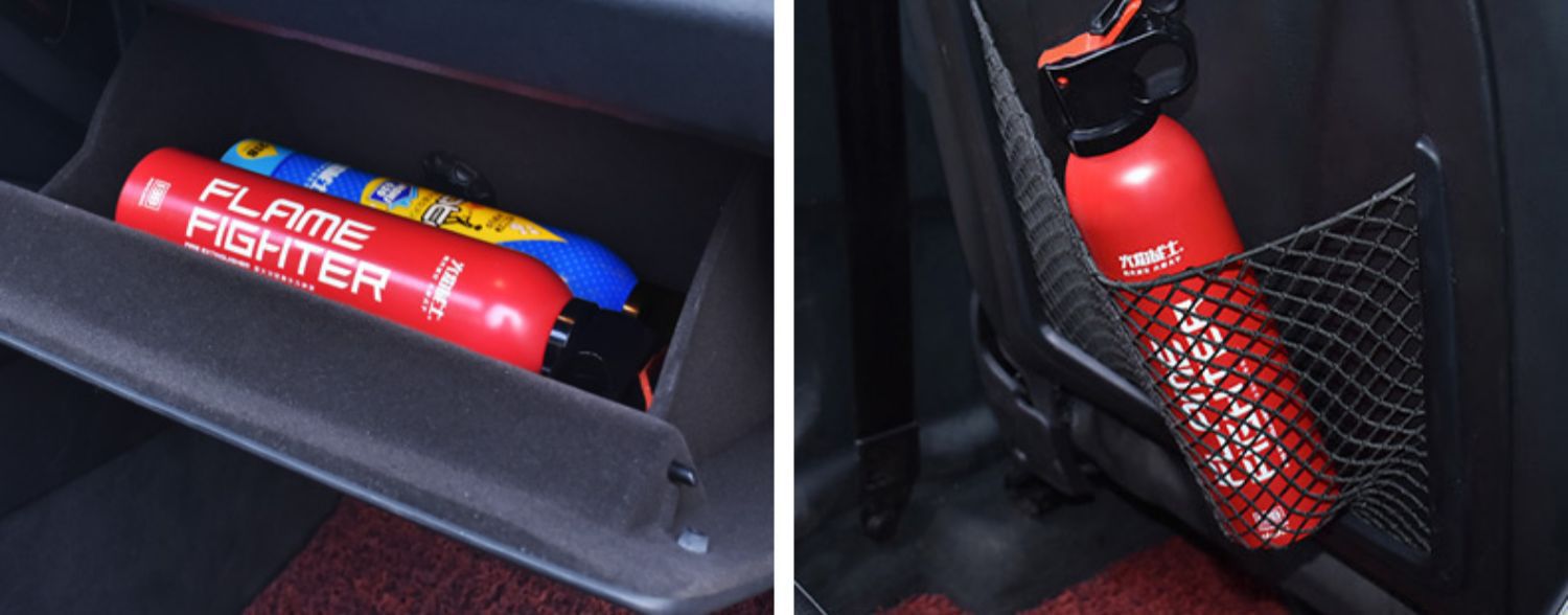 Flame Warrior Vehicle-Mounted Water-Based Fire Extinguisher, Water-Based Agent Fire-Fighting Equipment, Vehicle-Mounted for Private Cars