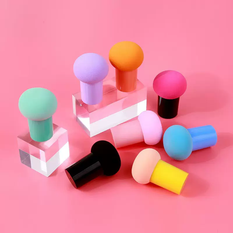 蘑菇头气垫粉扑泡水变大干湿两用化妆海绵彩妆蛋美妆工具多色选择