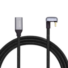 弯头延长Type-C线16芯Gen2视频4K投屏3.1C公USB-C母延长线UC-058