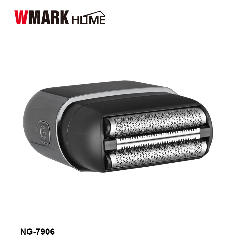 WMARK 新型往復式メンズミニシェーバー 3枚刃ネット 防水 USB充電 デジタルディスプレイ トラベル NG-7906|undefined