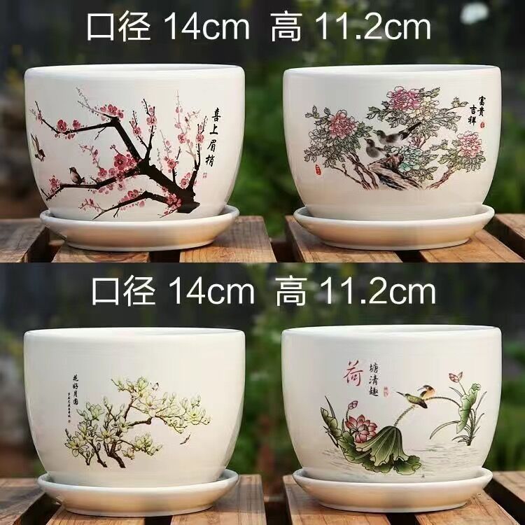 트레이가 있는 E5 중형 4개