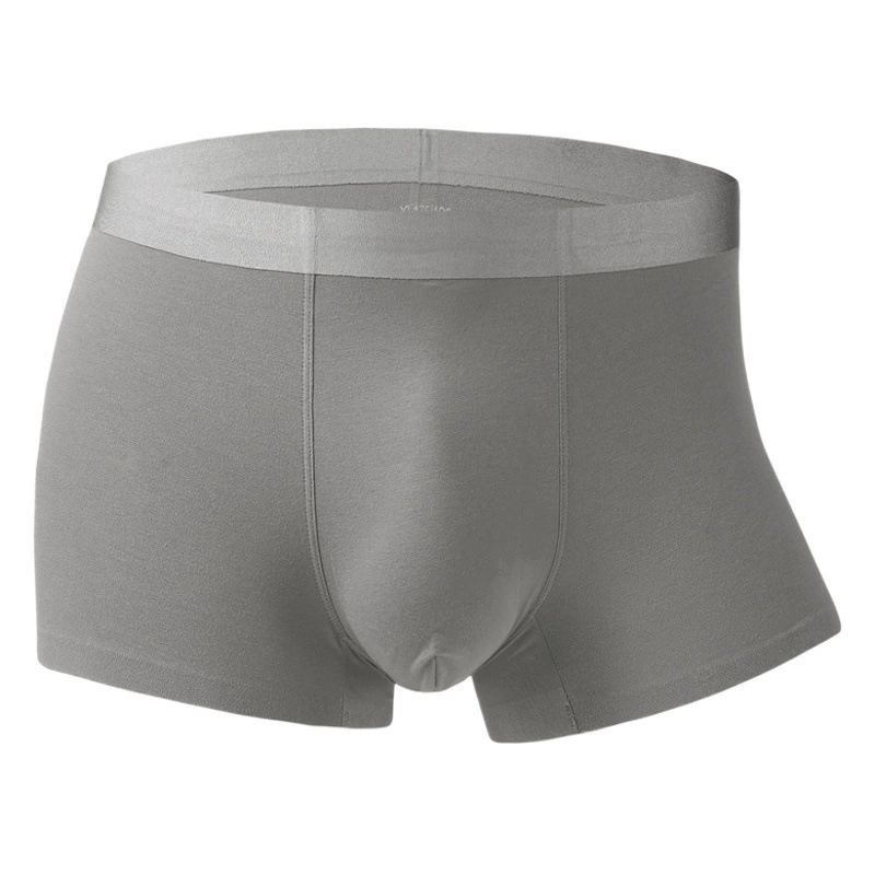 60 однотонное Мужское нижнее белье, хлопковое нижнее белье больших размеров, мужское бесшовное нижнее белье, дышащие брюки с четырьмя углами для мальчиков оптом