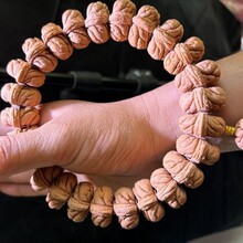 龙纹桃核手串文玩小桃胡盘玩把玩手把件男士款山桃核