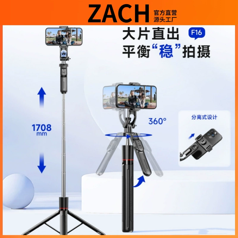 ZACH Мобильный телефон, портативная штатив, трубка, Bluetooth, обучение равновесию, 1,7 м