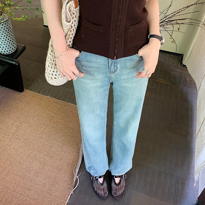羊皮版 ~ 本革透かし彫りメッシュサンダル女性夏一字バックル丸頭平底浅口メアリー珍単靴|undefined