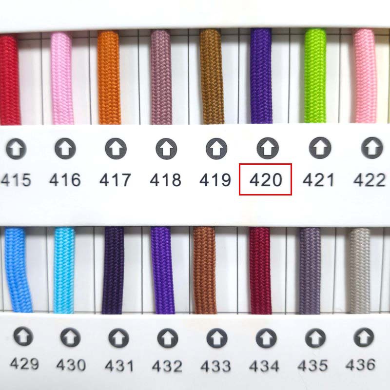 210 color 4mm color unisex cifrado cordón redondo negro y blanco cordón de zapatos casuales para zapatos blancos pequeños